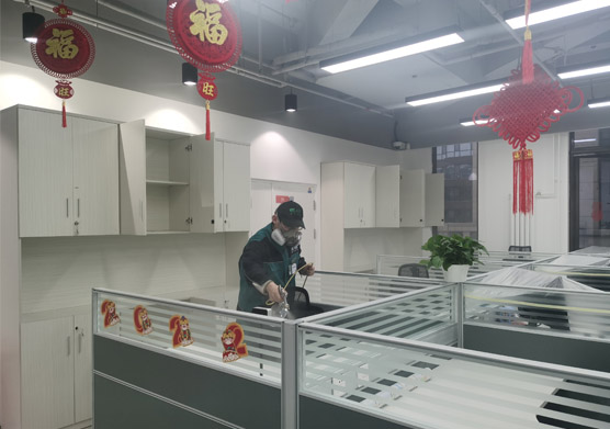 廣發(fā)銀行北京通州分行室內(nèi)辦公專業(yè)除甲醛空氣治理服務(wù)